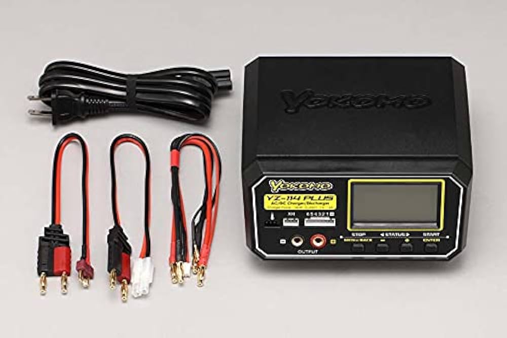 Yokomo YZ-114 PLUS 自動検出バランスチャージャー Amazon.com: Yokomo YZ-114PLUS Charger/Discharger Model